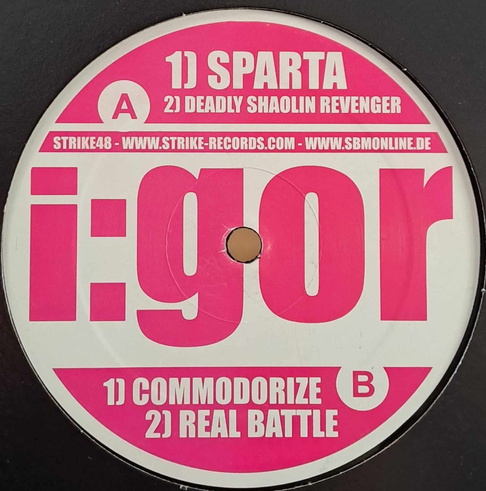 Strike 48 RP - vinyle hardcore